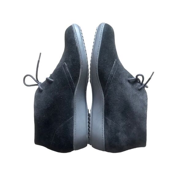 Aerosoles WIDE SIZE Black Pine Tree Suede Booties. Women’s Size 11 Wide - Picture 7 of 10